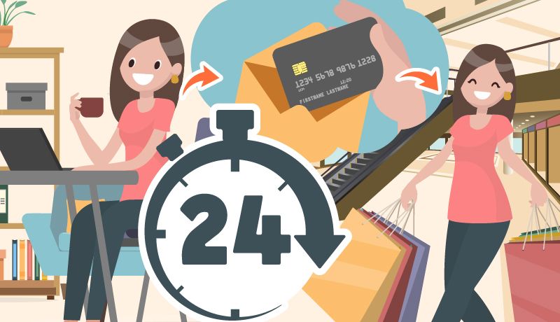 【即日発行クレジットカード2019】最短30分で今すぐ作れる最速発行クレカを紹介!