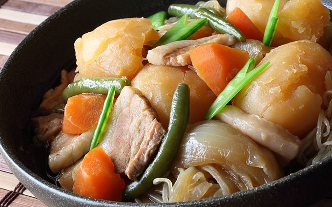 圧力鍋肉じゃがレシピ