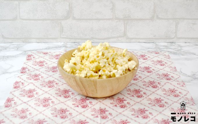 ポップコーンをバーベキュー味にアレンジ