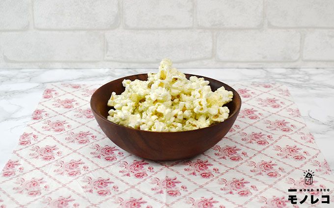 ポップコーンをのりしお味にアレンジ