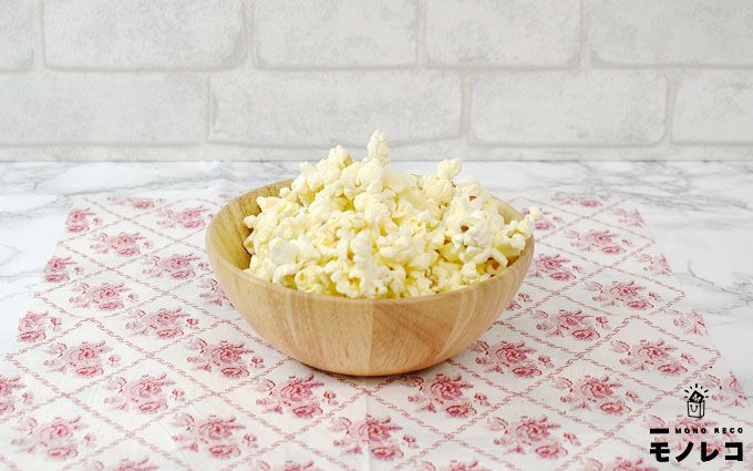 ポップコーンをわさびマヨ味にアレンジ