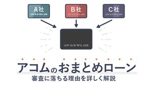 アコムのおまとめローンの審査は甘い?借換え専用ローン向きの人や借入・返済方法を解説