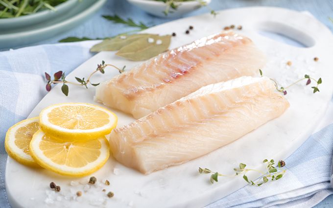 塩気が弱い×結晶が大きい塩=白身の魚や淡白な肉などに