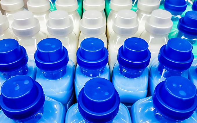 複数の柔軟剤が並んでいる画像