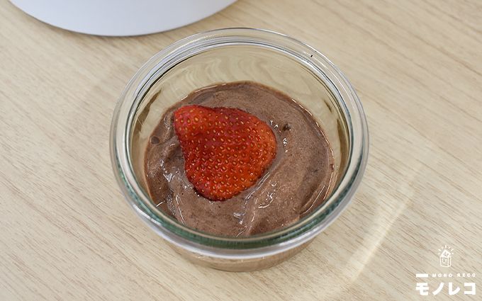 簡単チョコアイス