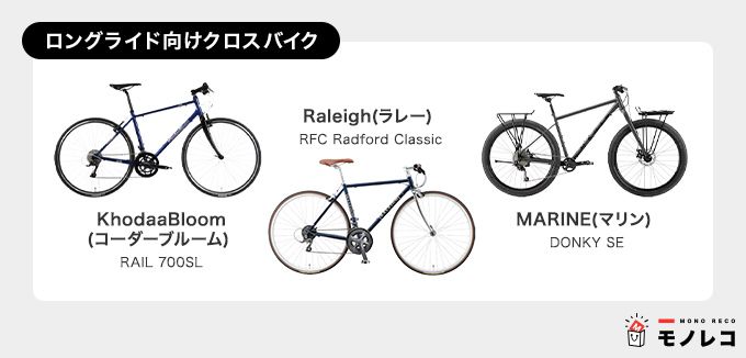 ロングライド向けクロスバイク一覧の画像