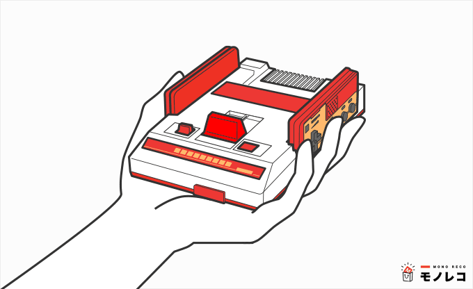 ミニファミコンのイラスト画像