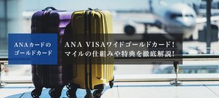 ANAカードのゴールドならANA VISAワイドゴールドカード!マイルの仕組みや家族カードの作り方も解説!