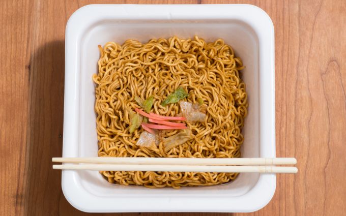 カップ焼きそばの画像