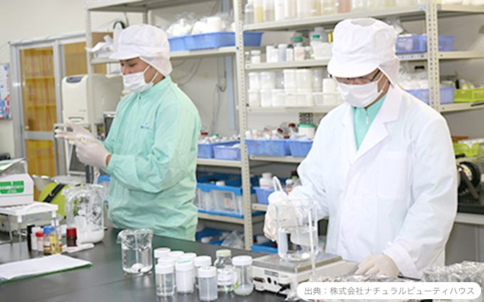 ヒートショックプロテイン化粧品の製造工場の画像