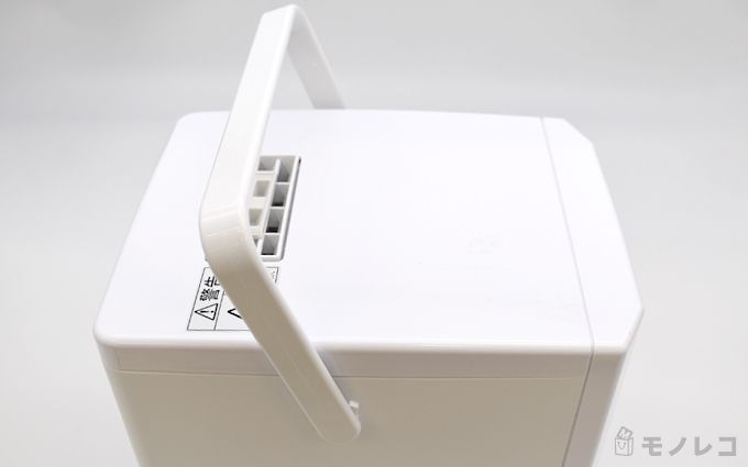 三菱電機roomist SHE35RD-Wの持ち手の画像