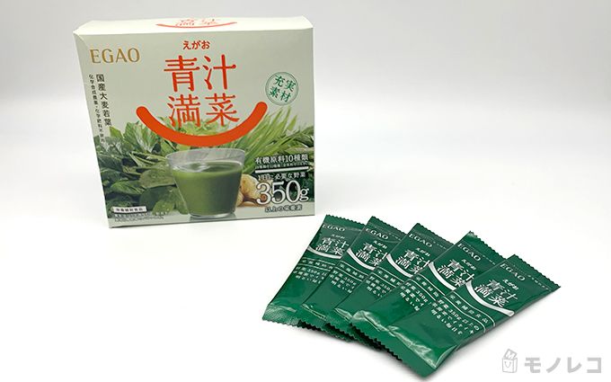えがおの青汁満菜のパッケージと商品の画像