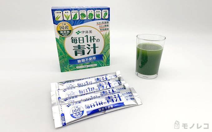 伊藤園 毎日1杯の青汁 糖類不使用の口コミや成分は？飲んで調査！ | モノレコ by Ameba