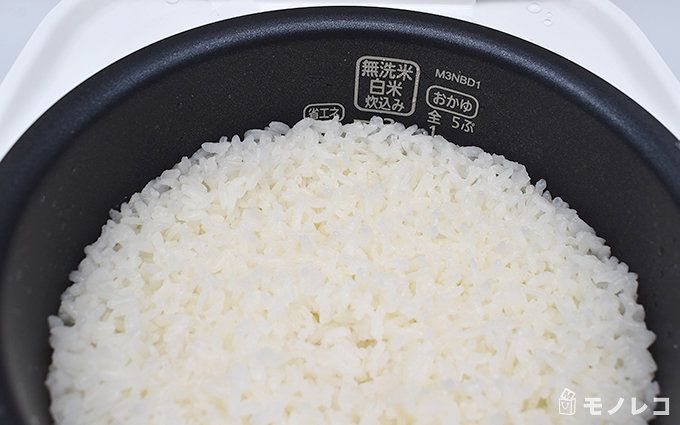 炊き上がった腸活米のアップ画像