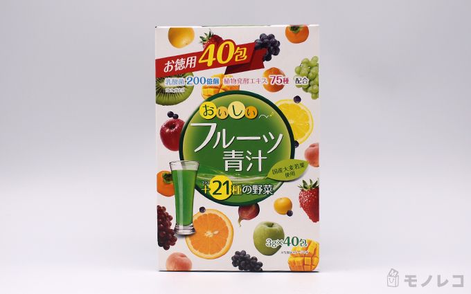 YUWA(ユーワ)おいしいフルーツ青汁のパッケージ画像