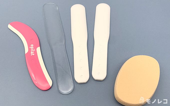 付属品のヘラやスパチュラの画像