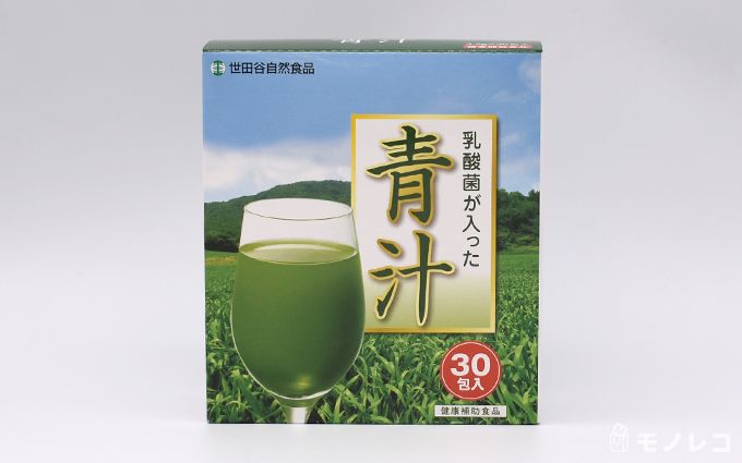 世田谷自然食品 乳酸菌が入った青汁のパッケージ画像