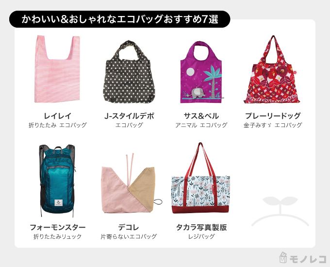 かわいい&おしゃれなエコバッグおすすめ一覧画像
