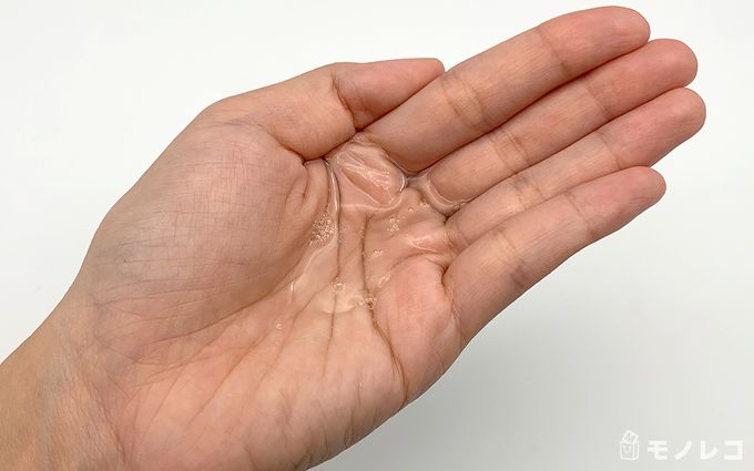 手のひらにのせたテクスチャー