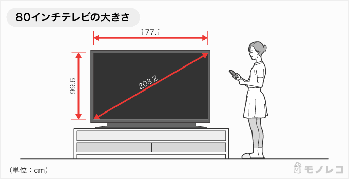 テレビ 大き さ