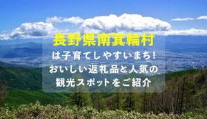 長野県南箕輪村は子育てしやすいまち!おいしい返礼品と人気の観光スポットをご紹介