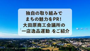 大田原商工会議所が取り組む「一店逸品運動」とは?大田原市の特産品やイベントもご紹介
