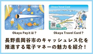 Okaya Payとは?岡谷市のキャッシュレス化を推進する電子マネーの魅力を紹介