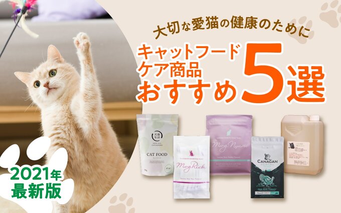愛猫の健康のために【キャットフード・ケア商品おすすめ5選】