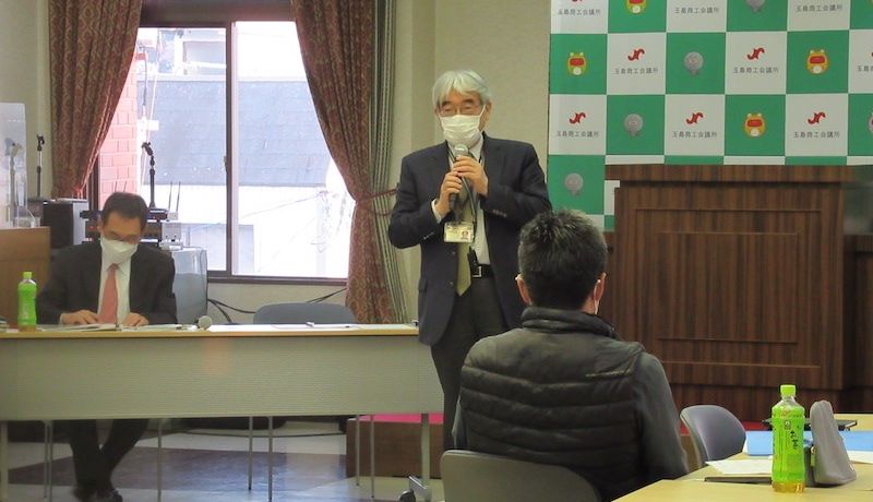 Tamashima Innovation Meetingの様子