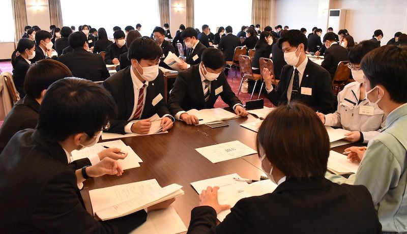 新入社員研修風景の画像