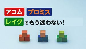 アコム・プロミス・レイクの比較!審査、独自サービス、金利の違いを解説