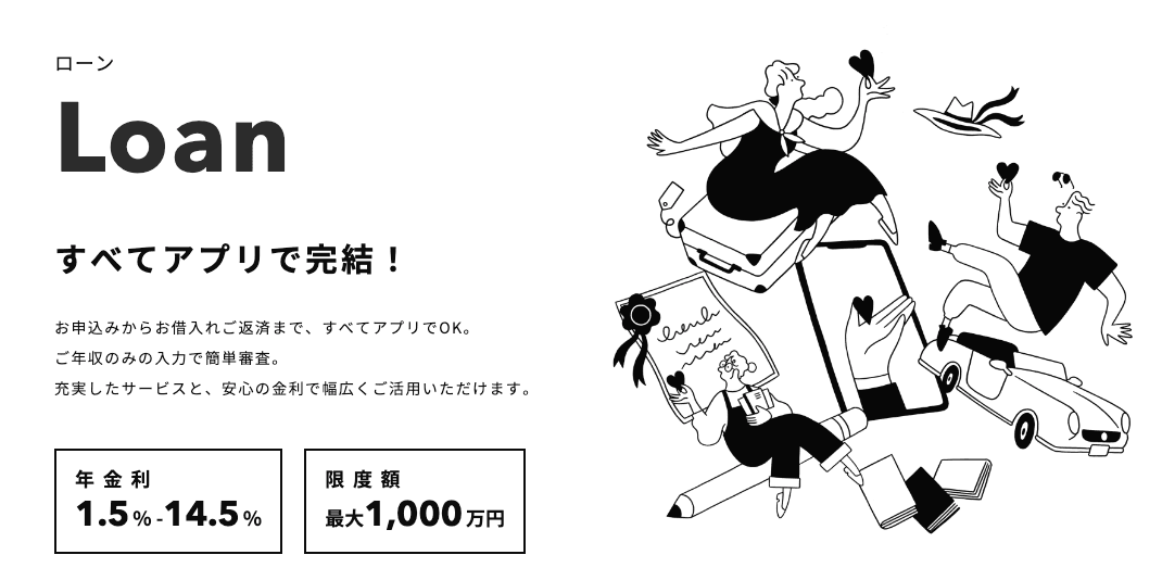 みんなの銀行Loanのイメージ
