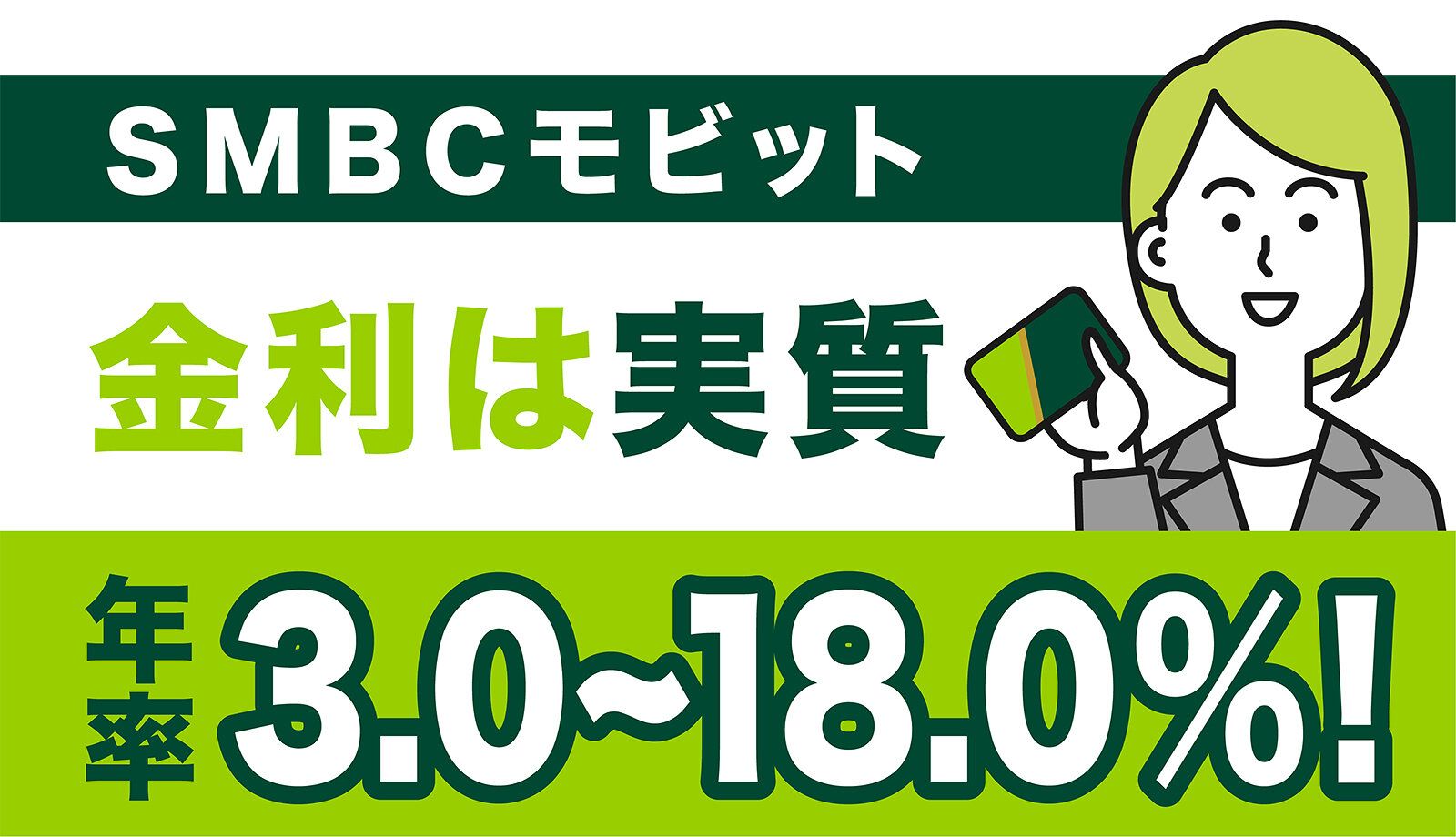 SMBCモビットの金利