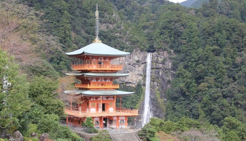 熊野那智大社と那智御瀧
