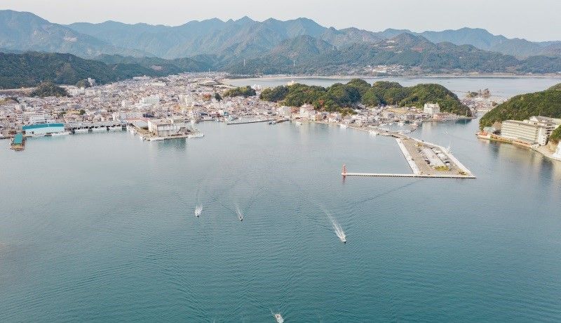 那智勝浦町の風景